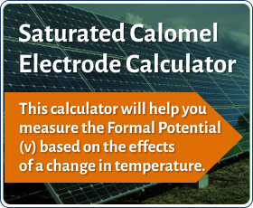 Get Access to Your Reference Electrode Conversion Calculator