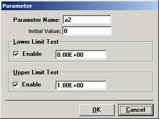 Each parameter has a name field you can modify,