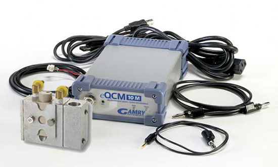 eQCM 10M with cell and cables
