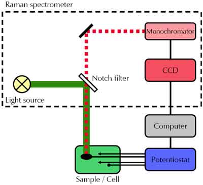 Raman setup