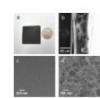 Photograph of carbon nanofoam paper