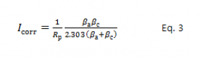 Stern-Geary equation