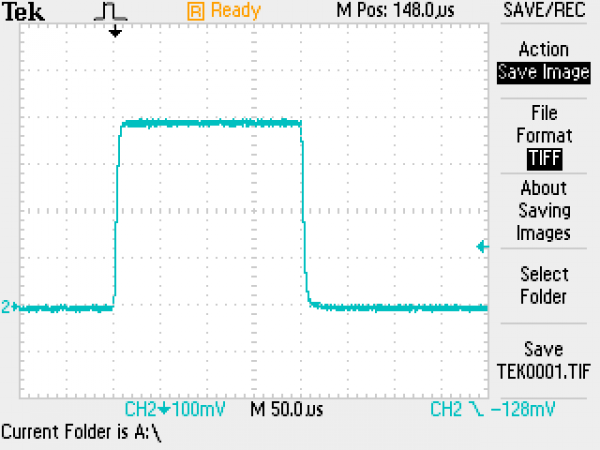 fig4 data recorded to oscilloscope