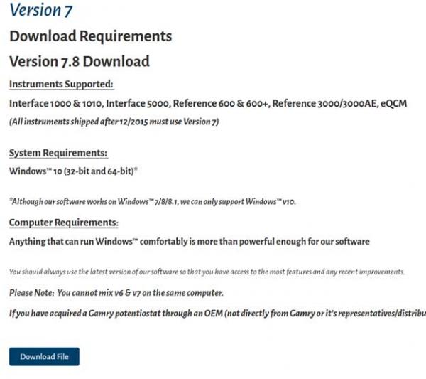  software download page