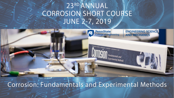 Penn State University Corrosion Short Course