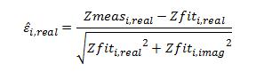 Residual plots displayed