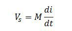 mutual inductance voltage error