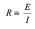 Ohm's Law