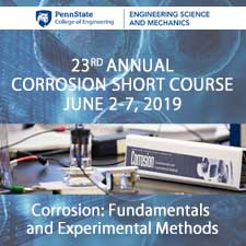 penn state corrosion course 2019