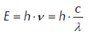 The energy E of photons that is needed to eject electrons from the metal surface